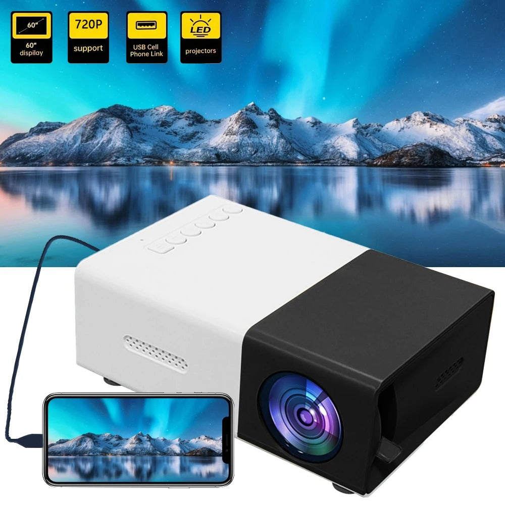 Retro Phone Projector